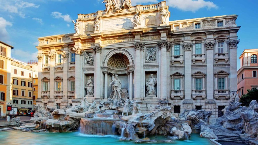 Rome Trevi Fountain